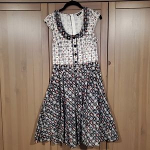 Retrolicious Mushroom Forest Dress